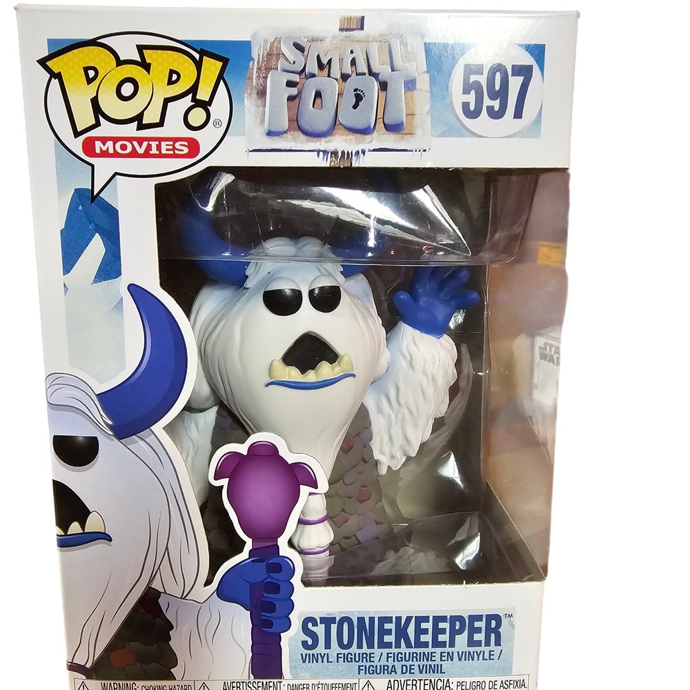 Funko Pop Movies Smallfoot‎ Stonekeeper 597 Vinyl Figure New In Box